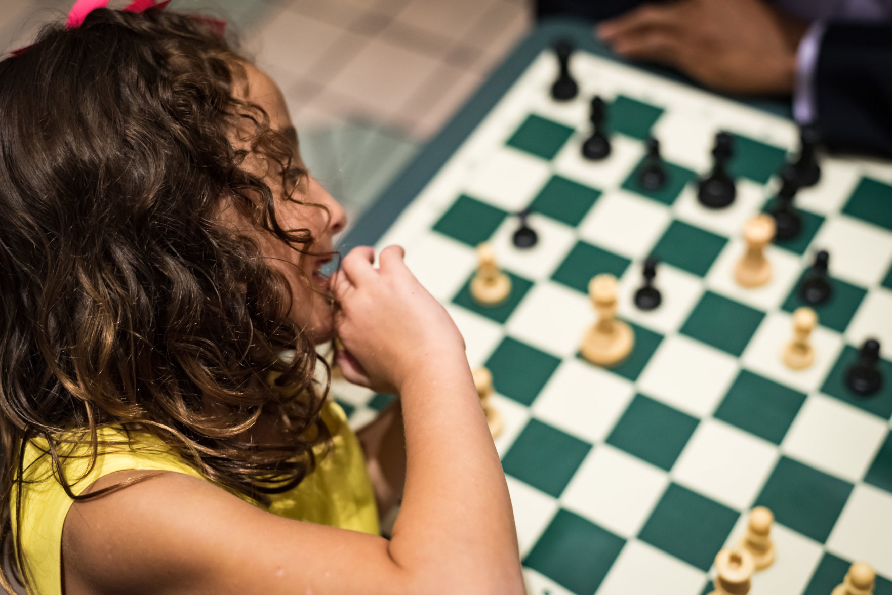 Celine Atassi 5 Year Old Chess Player